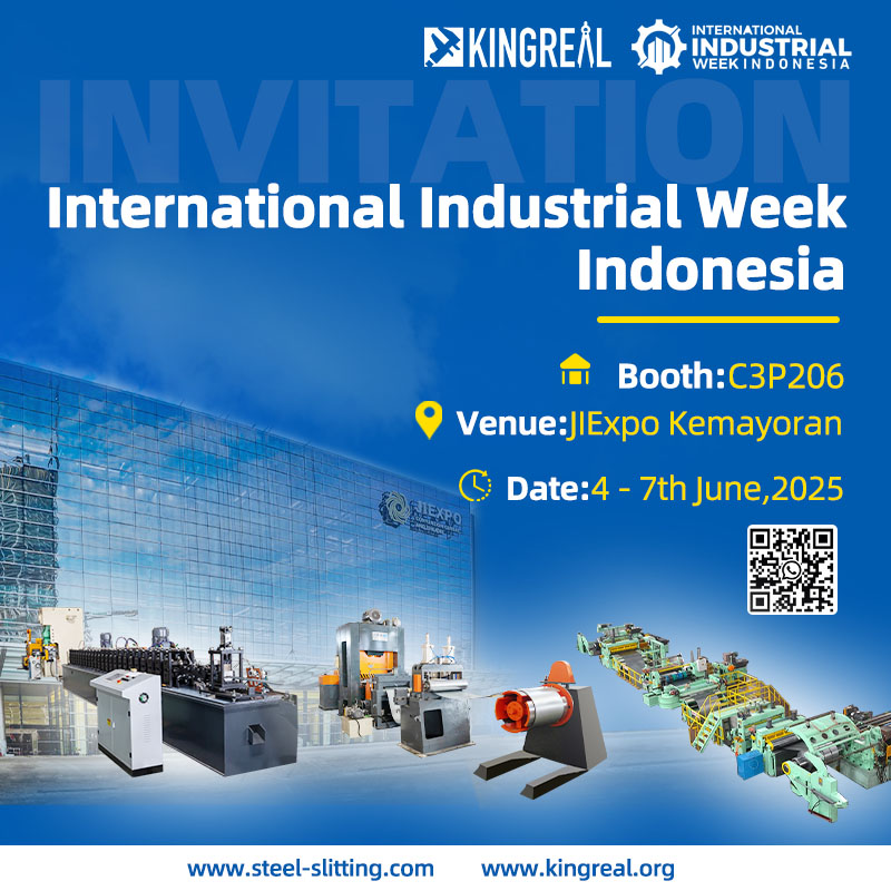 Kingreal Steel Slitter menyambut Anda di IIW Indonesia