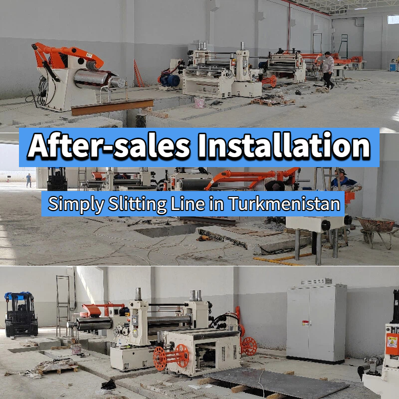 Instalasi Purna Jual: Simply Slitting Line di Turkmenistan