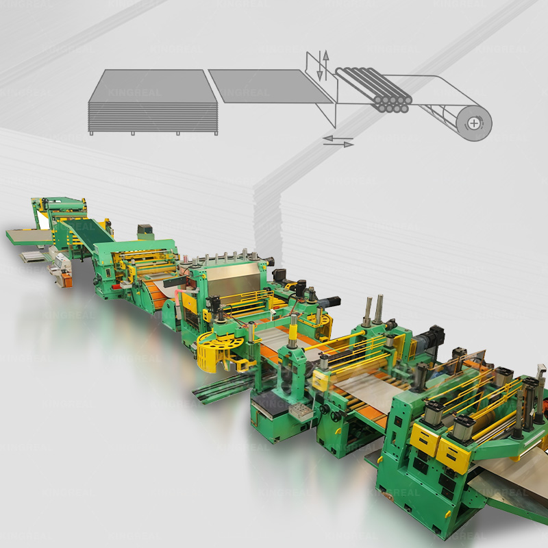 Mesin Coil To Sheet Dipotong Menjadi Panjang