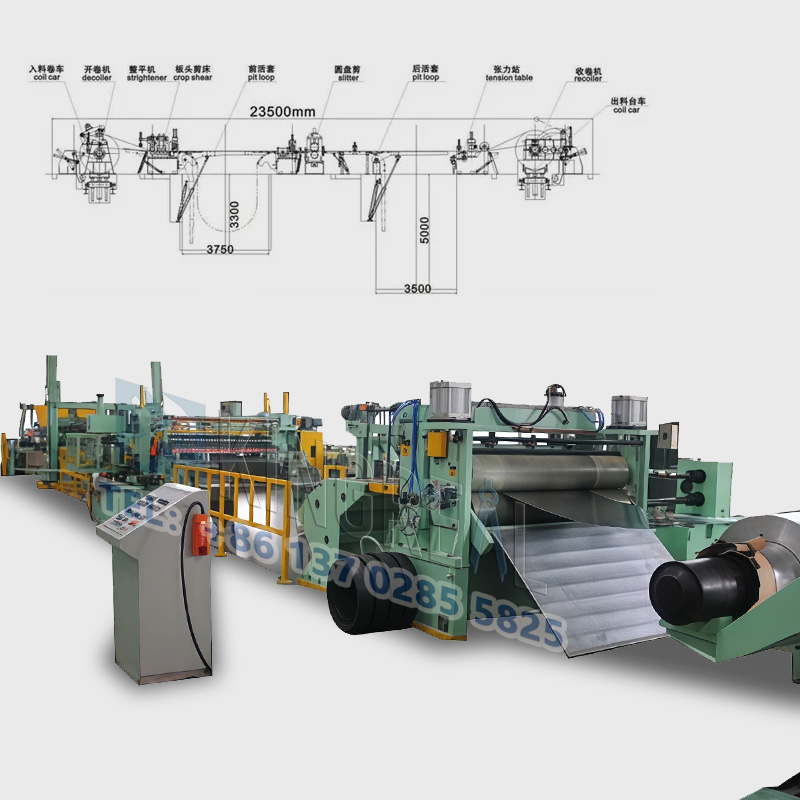 Mesin Pemotong Kumparan Baja Berkecepatan Tinggi