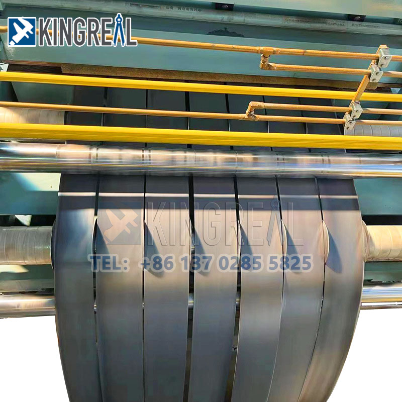 metal coil slitting machine