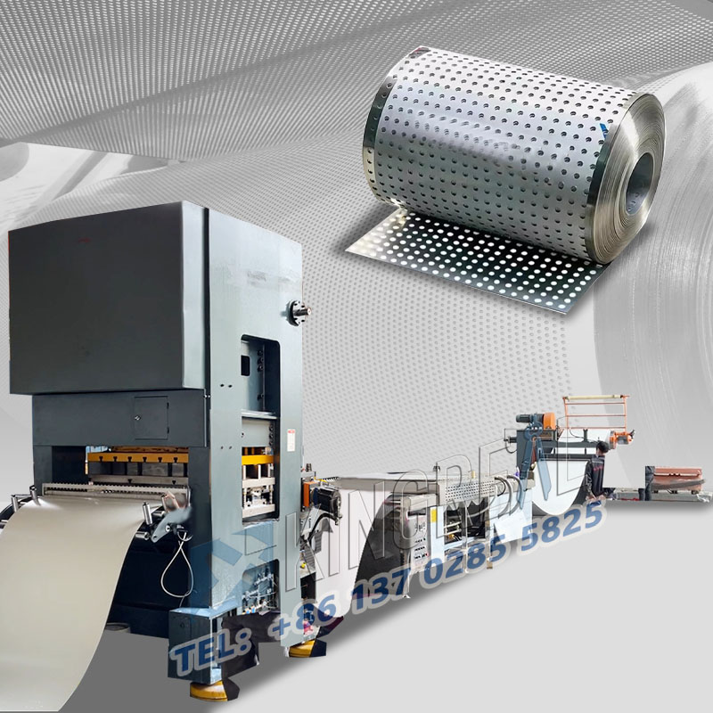 Mesin Perforasi dan Rewind Sheet Coil