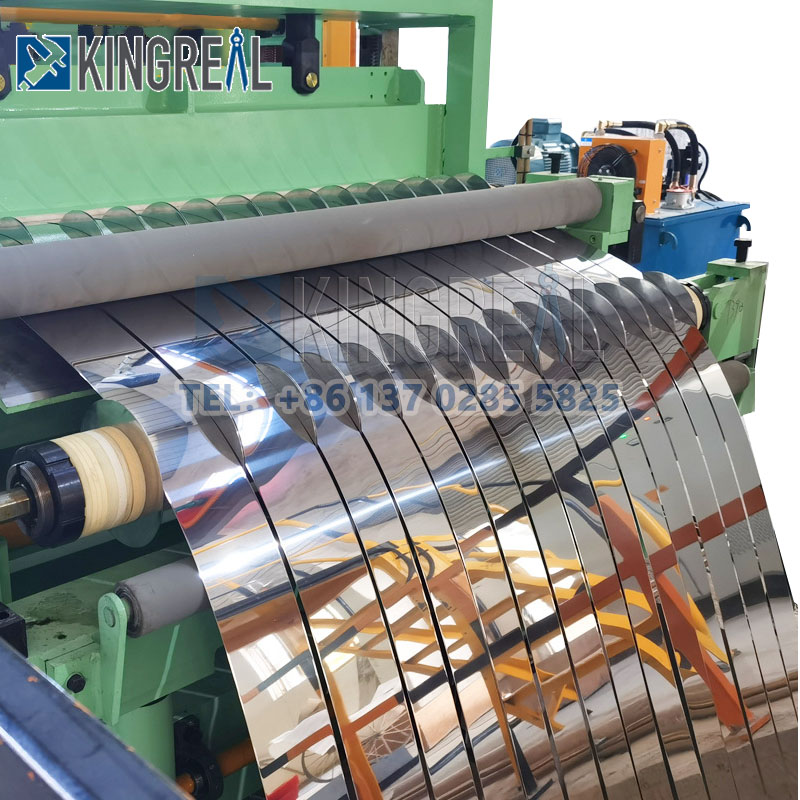 Mesin celah kumparan stainless steel