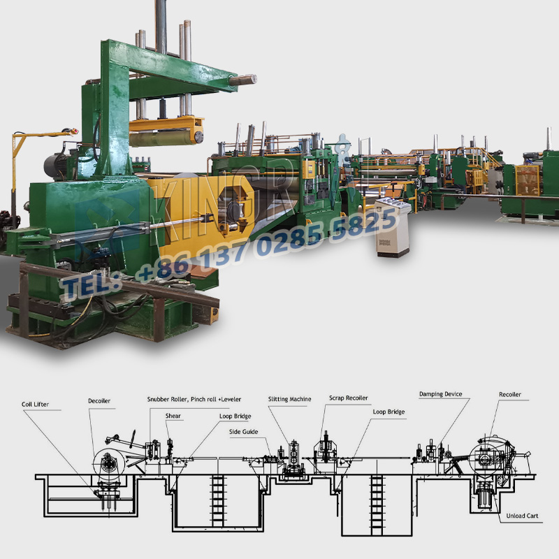 Mesin Pemotong Kumparan Stainless Steel